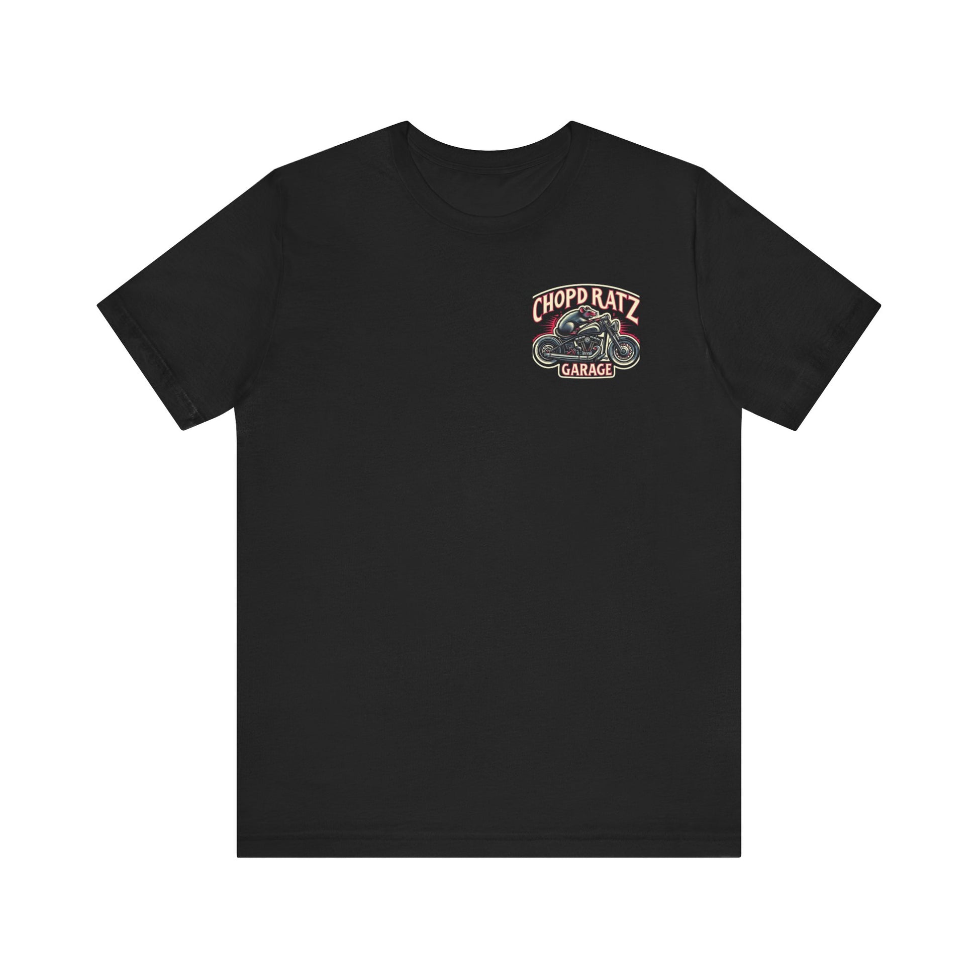 *BLACK* MOTORHEAD Unisex Jersey Short Sleeve Tee - Chop'D Ratz Garage