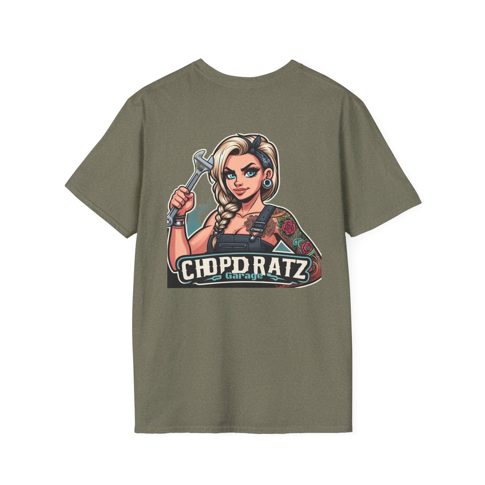 CHOPD RATZ Boss Lady Unisex Softstyle T-Shirt - Chop'D Ratz Garage