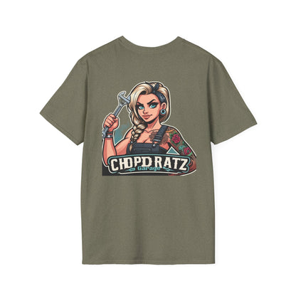 CHOPD RATZ Boss Lady Unisex Softstyle T-Shirt - Chop'D Ratz Garage