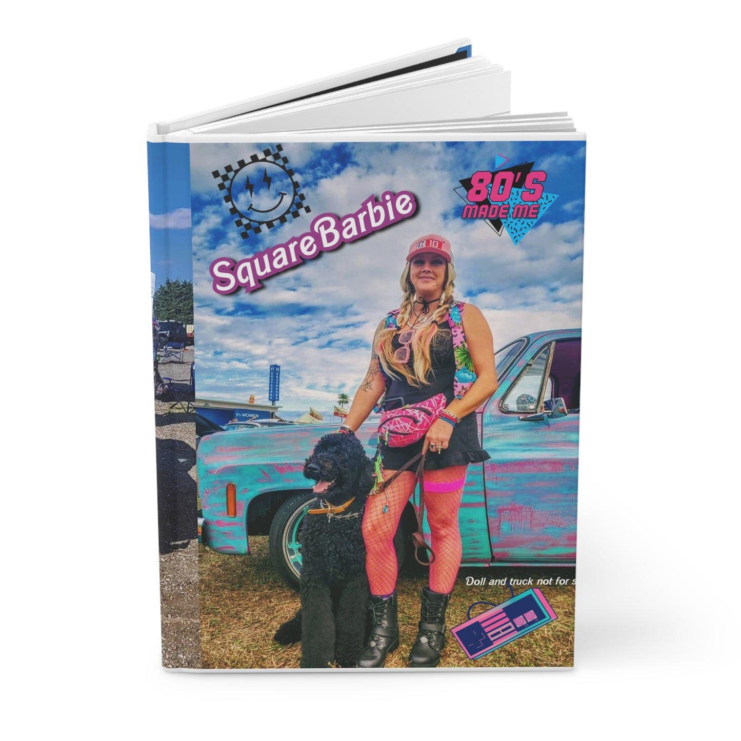 BallardsC10 SquareBarbie hardcover journal matte - Chop'D Ratz Garage