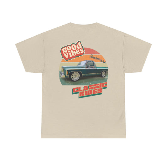 GOOD VIBES SQUIDWARD Unisex Cotton Tee - Chop'D Ratz Garage