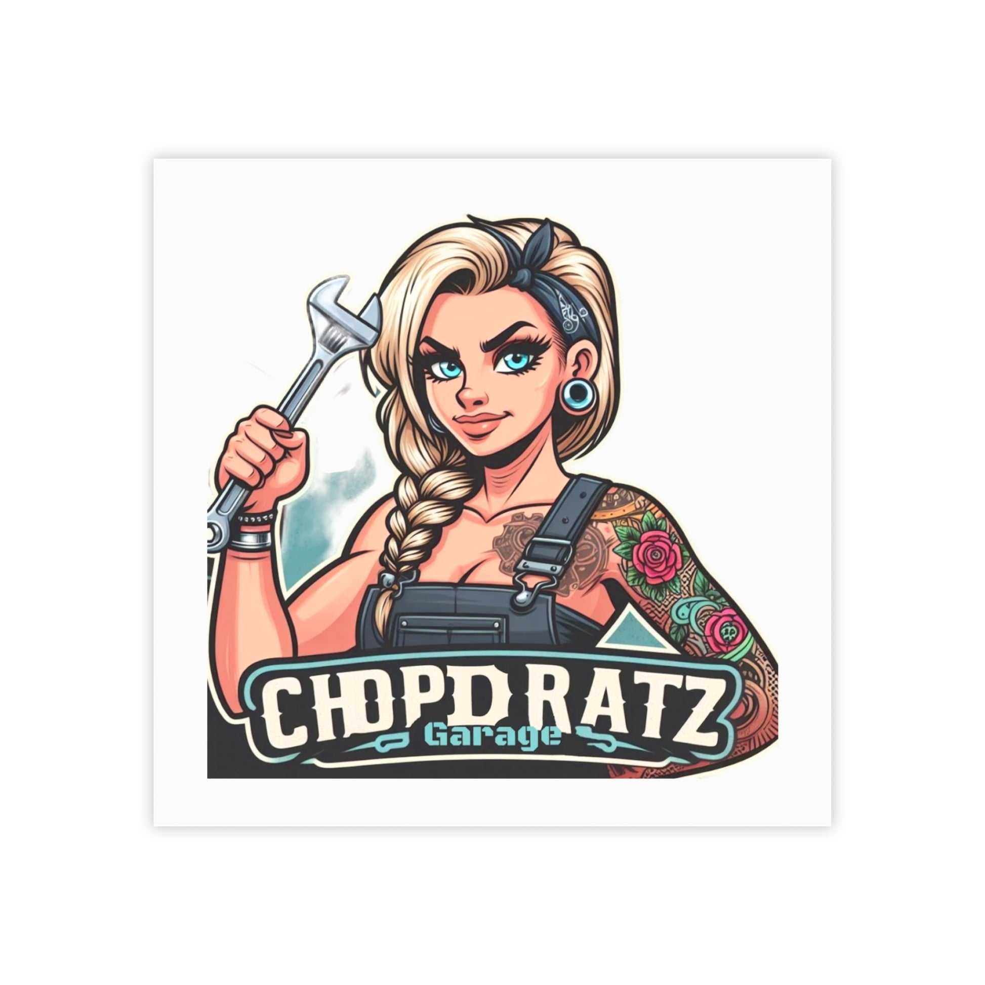 CRG Boss Lady Post-it® Note Pads - Chop'D Ratz Garage