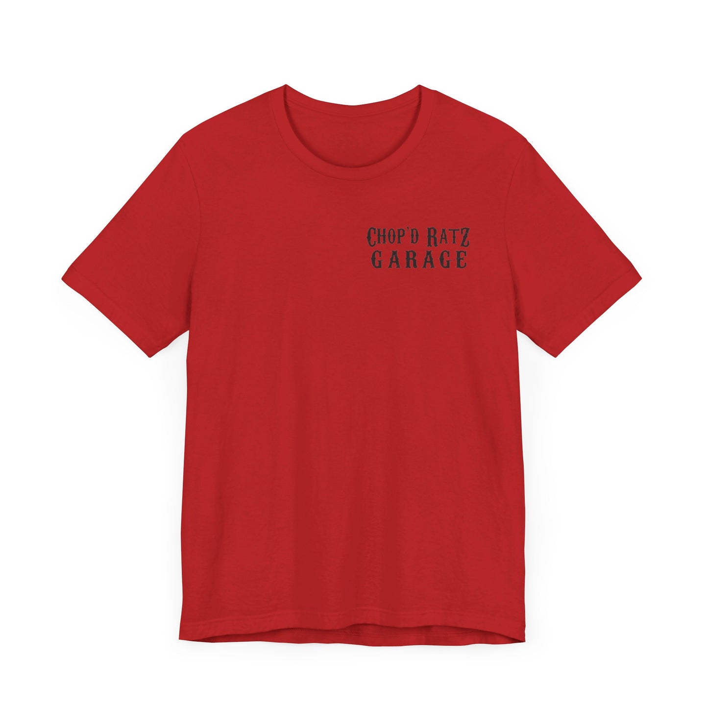 OG ChopD Ratz Garage Unisex Short Sleeve Tee - Chop'D Ratz Garage