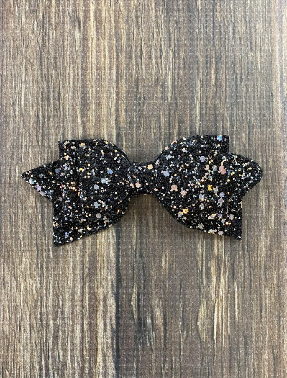 Large Glitter CLIPPIES Bow - Chop'D Ratz Garage