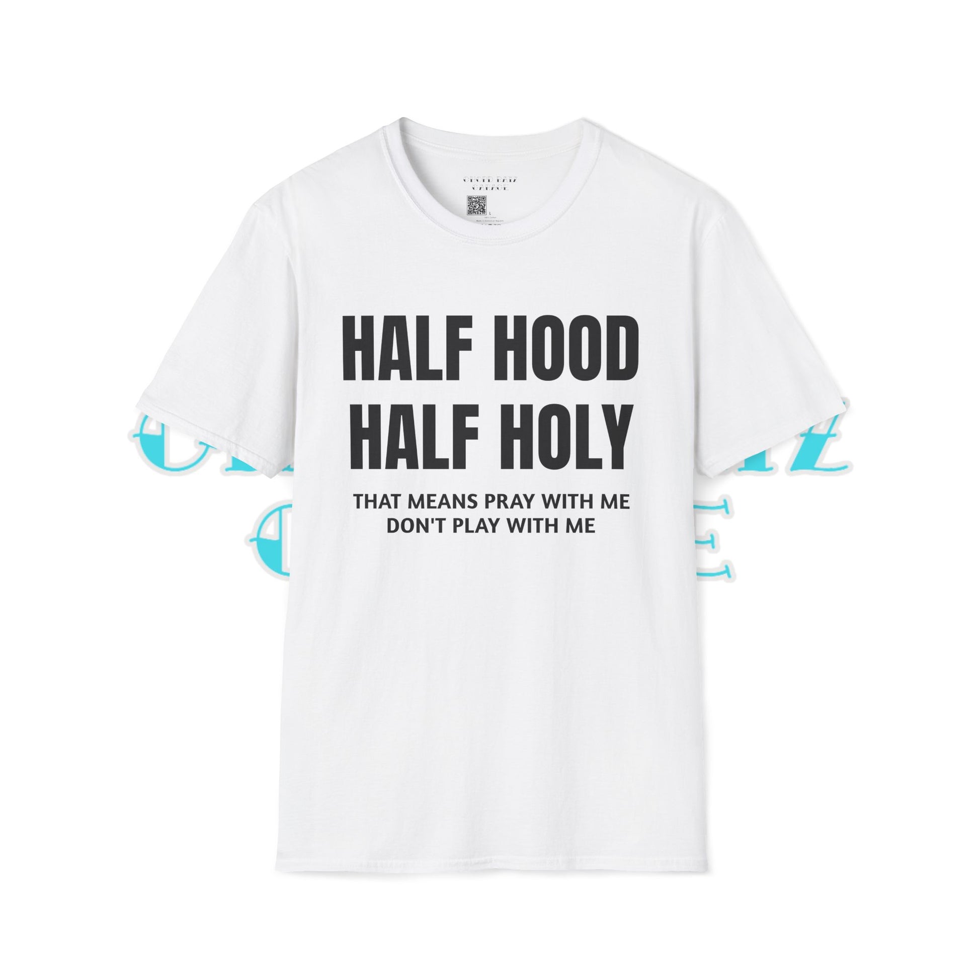HALF HOOD HALF HOLY Unisex T-Shirt SALE - Chop'D Ratz Garage