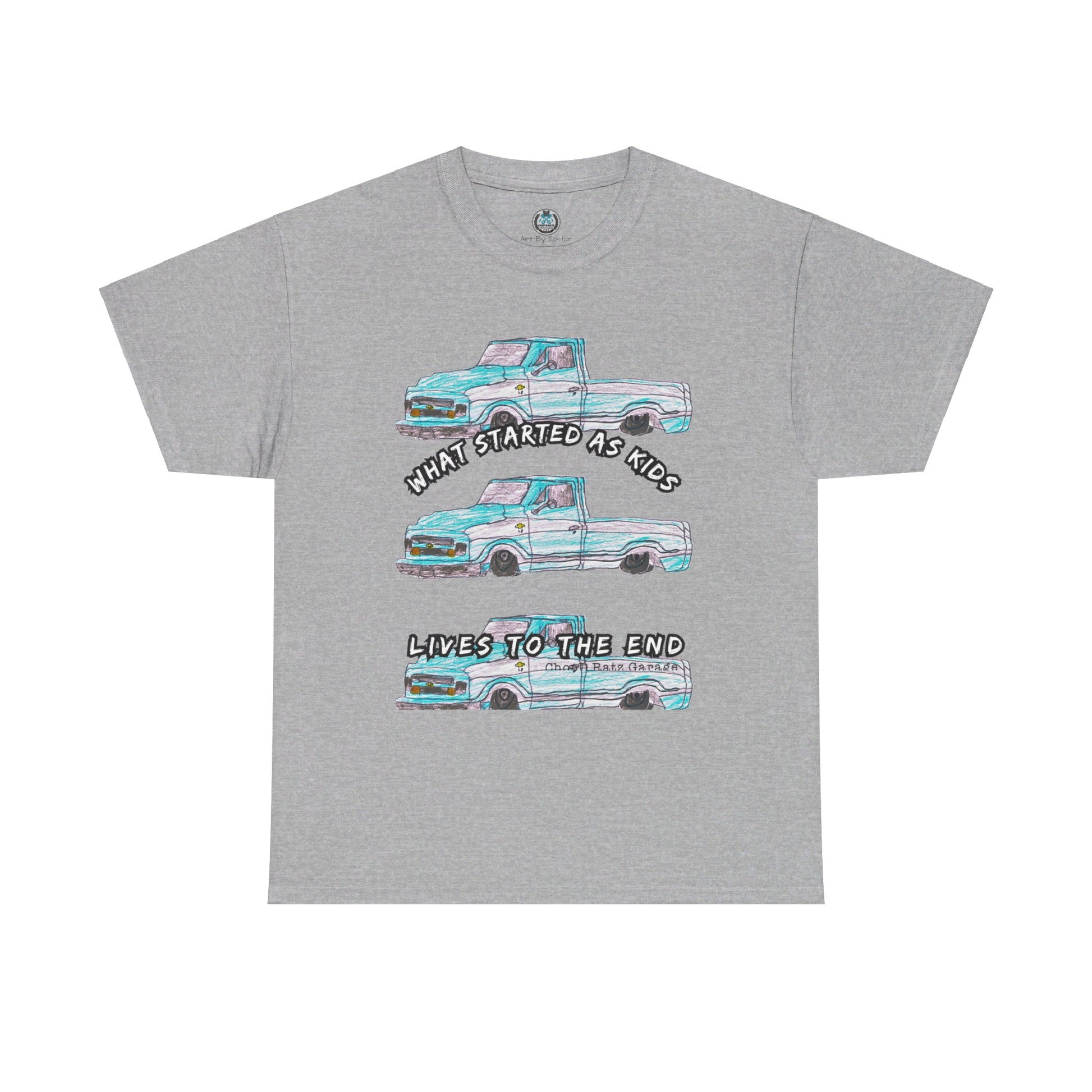 Easton's C10 Artwork Unisex Tee *COLORS* - Chop'D Ratz Garage