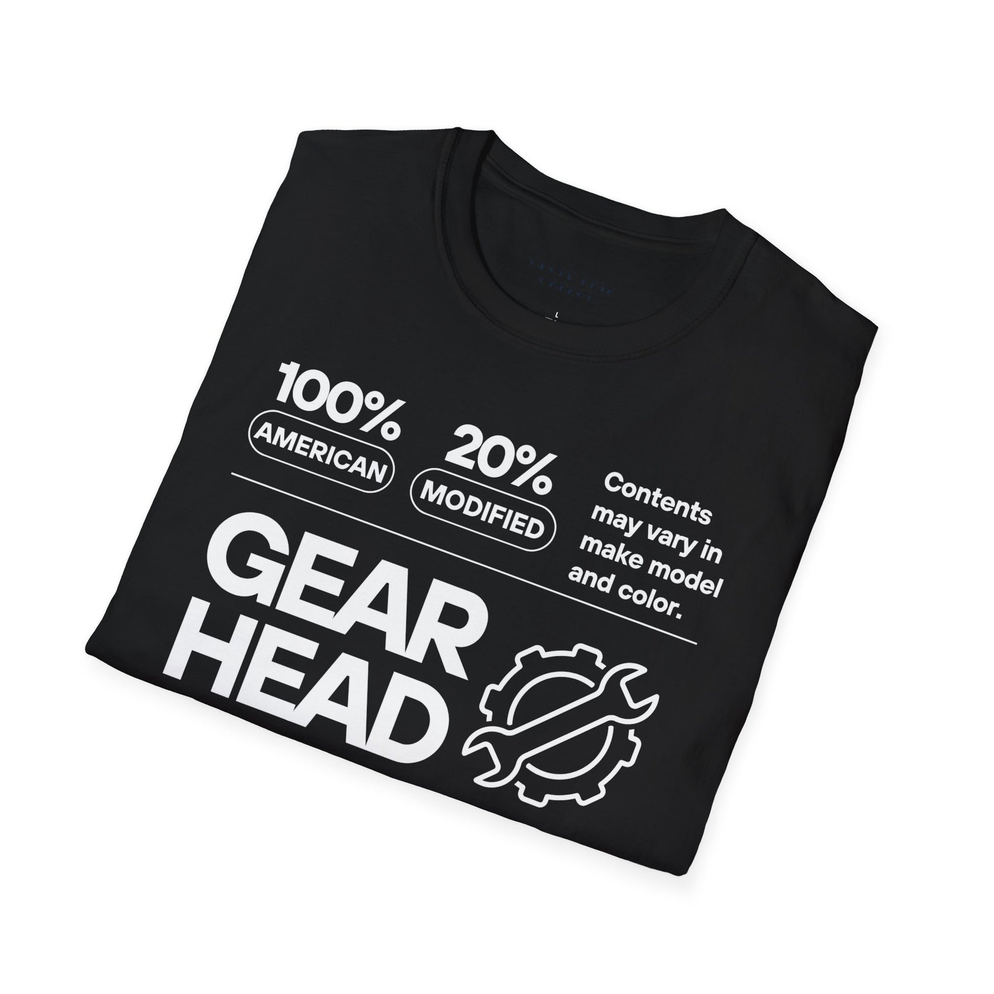 GEARHEAD 100% Unisex Shirt - Chop'D Ratz Garage