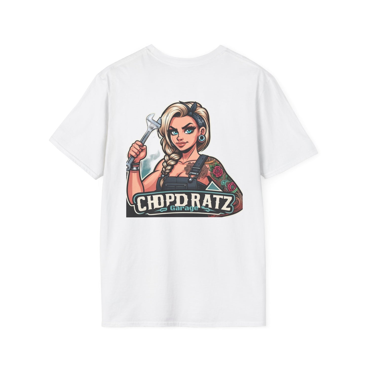CHOPD RATZ Boss Lady Unisex Softstyle T-Shirt - Chop'D Ratz Garage