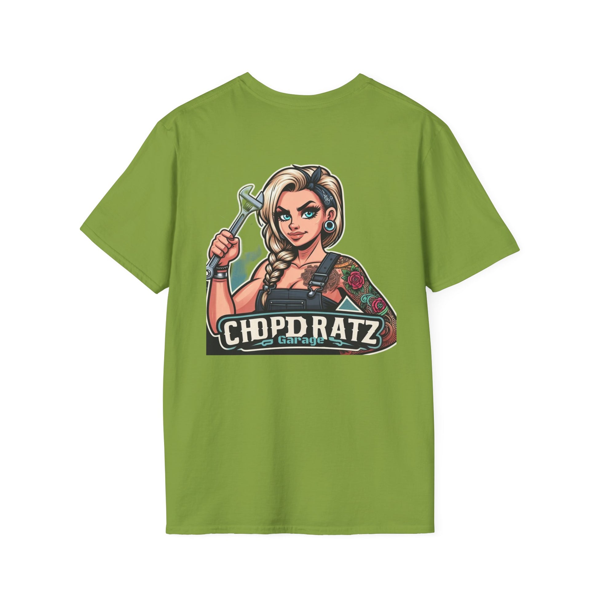 CHOPD RATZ Boss Lady Unisex Softstyle T-Shirt - Chop'D Ratz Garage
