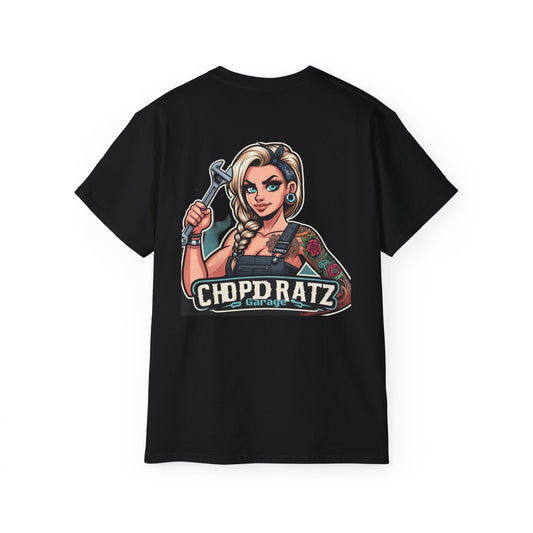 CHOPD RATZ Boss Lady Unisex Bigger Fit Tee - Chop'D Ratz Garage