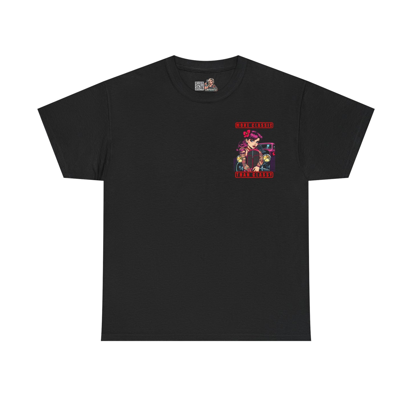 MORE CLASSIC RAT CHICK Shirt - Chop'D Ratz Garage