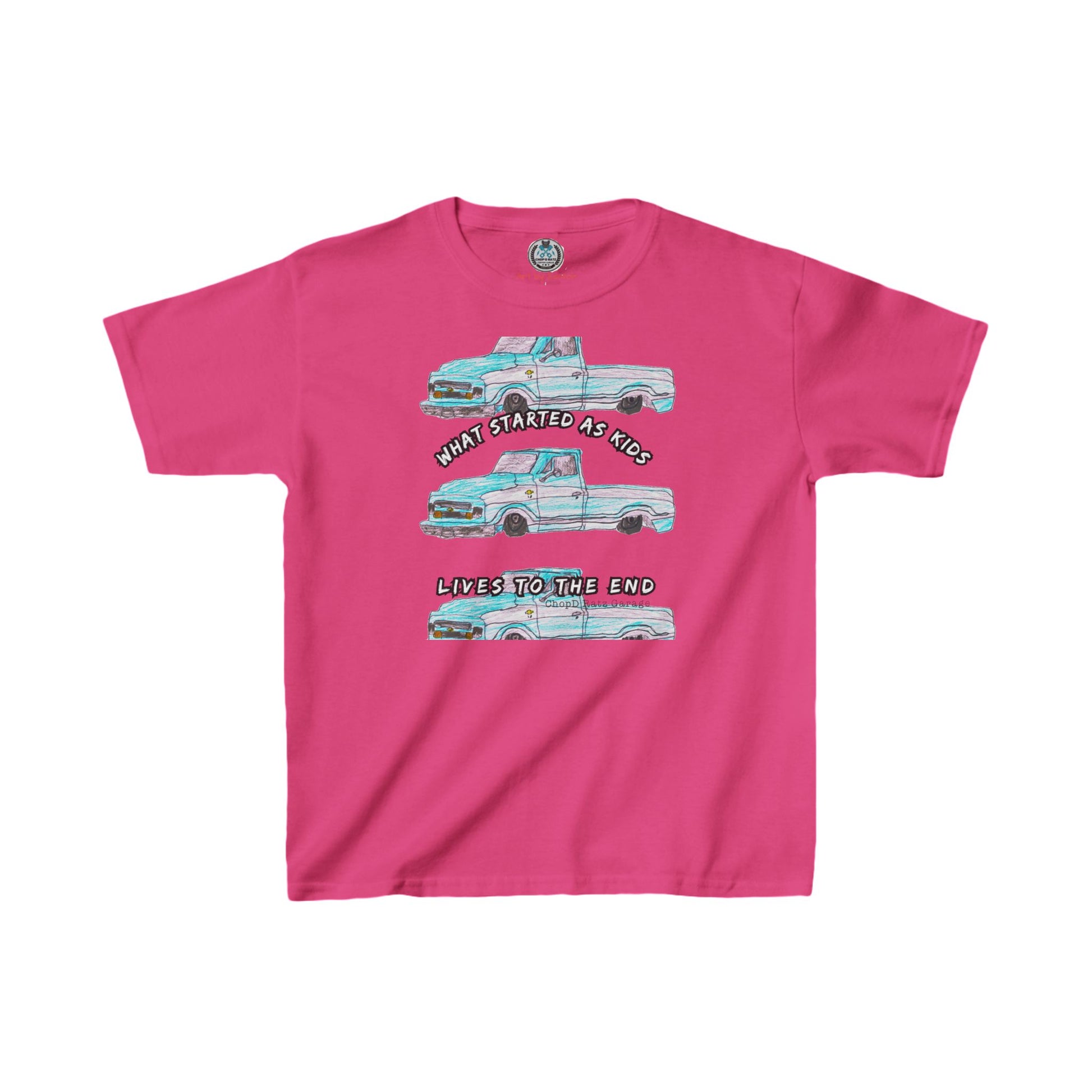Easton Art C10 Kids Tee - Chop'D Ratz Garage