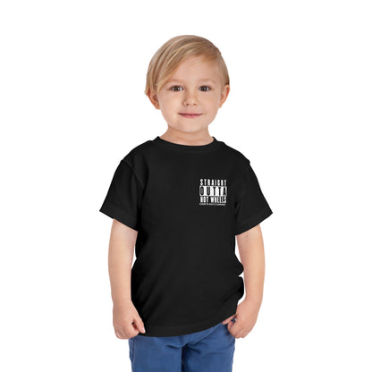Toddler Tee - "Straight Outta Hot Wheels" Graphic Shirt 2T - 5T