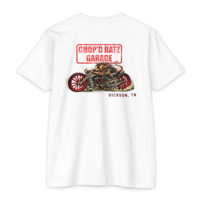 HUCKLEBERRY Rat Motorcycle T-Shirt — "Chop'D Ratz Garage" Vintage Tee - Chop'D Ratz Garage