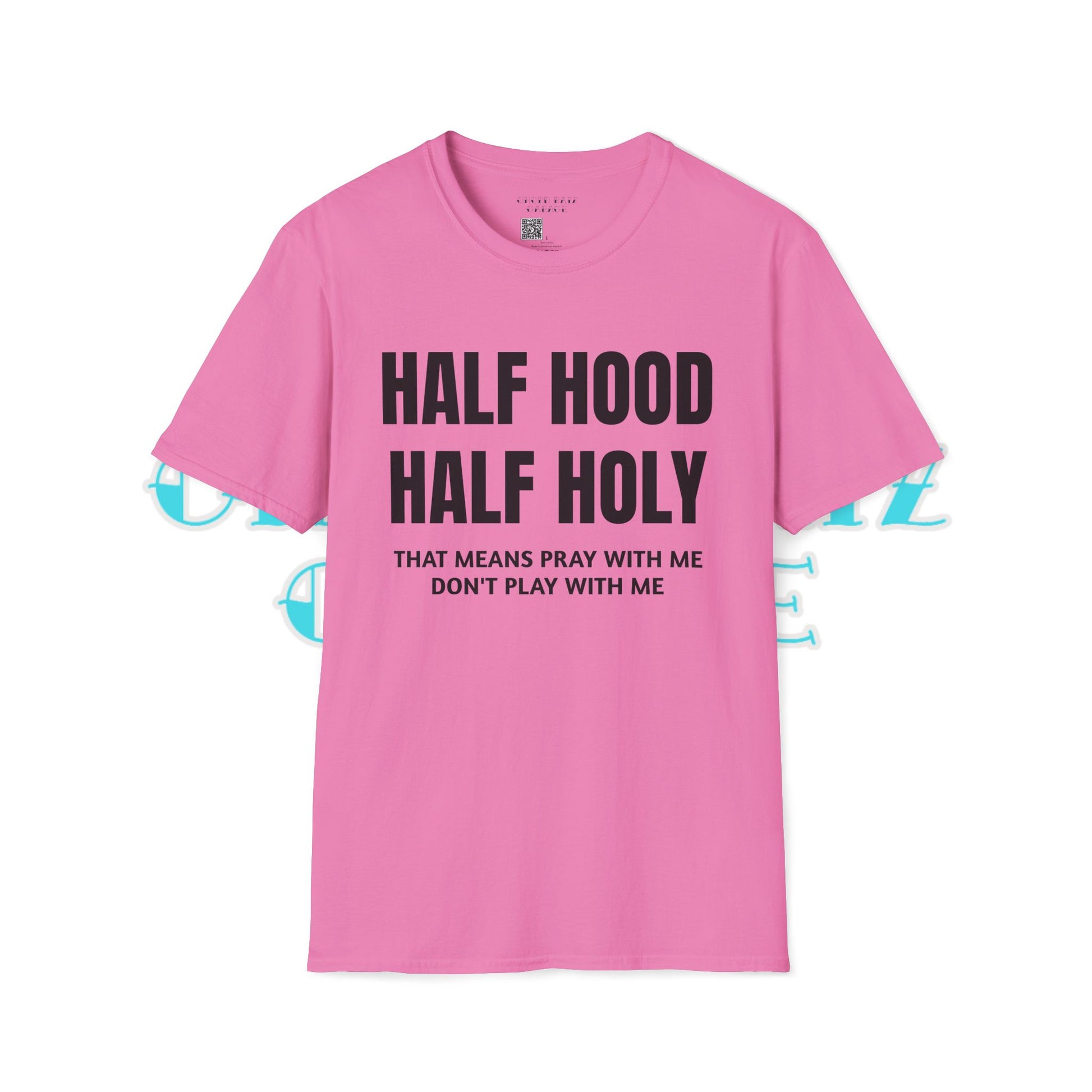 HALF HOOD HALF HOLY Unisex T-Shirt SALE - Chop'D Ratz Garage
