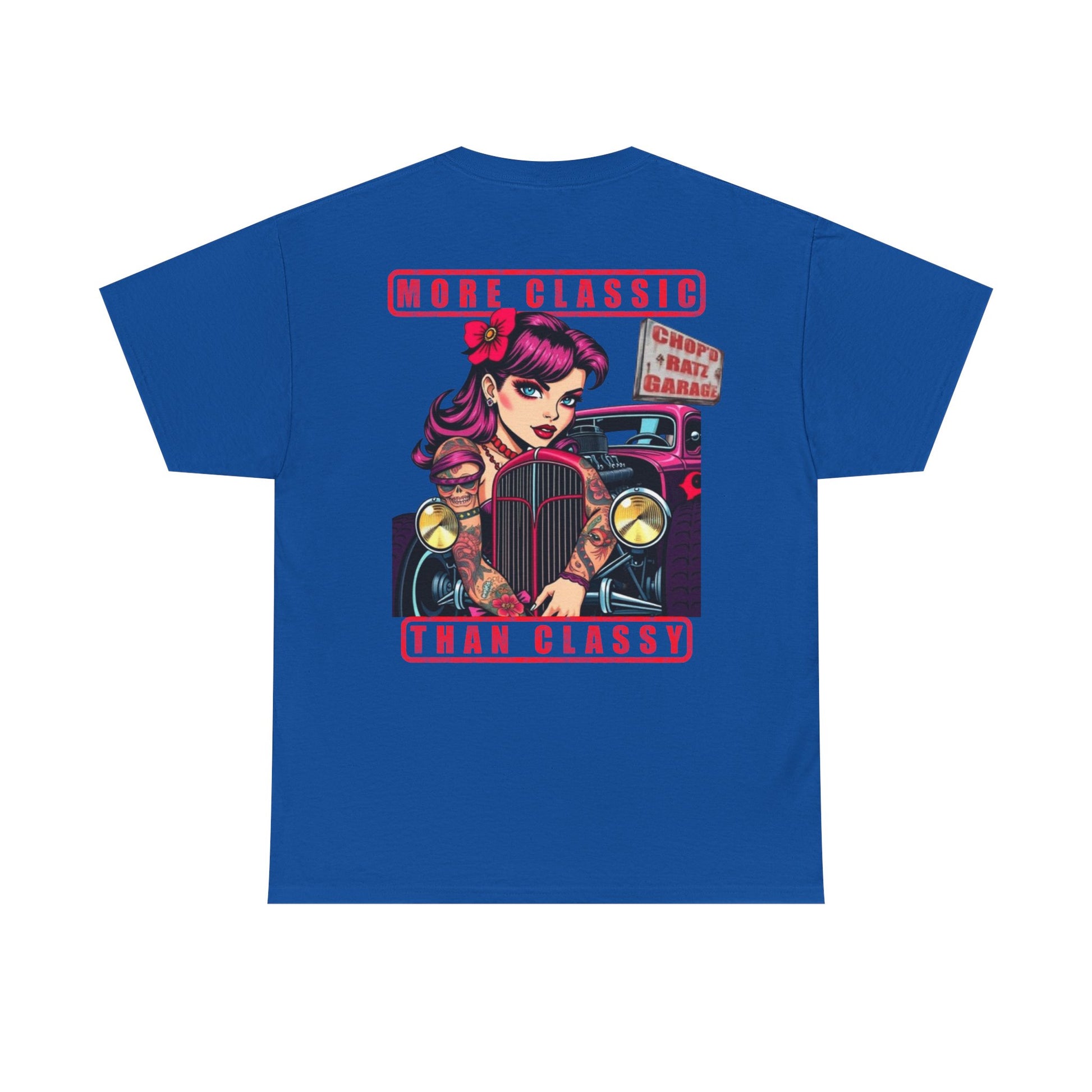 MORE CLASSIC RAT CHICK Shirt - Chop'D Ratz Garage
