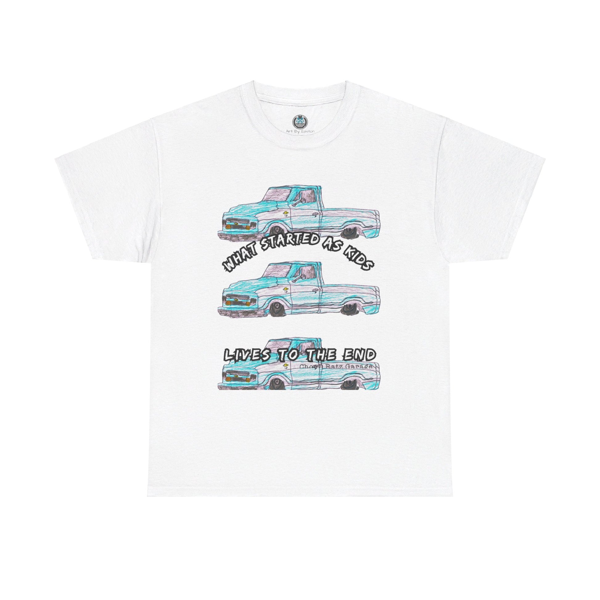 Easton's C10 Artwork Unisex Tee *COLORS* - Chop'D Ratz Garage