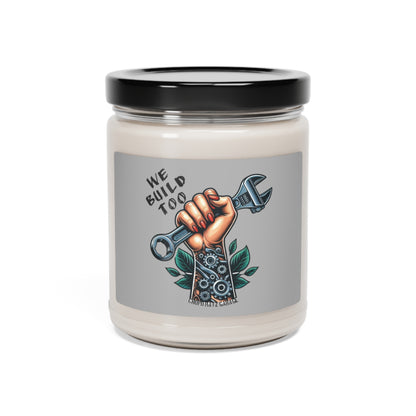 WE BUILD TOO Women Power Scented Soy Candle, 9oz - Chop'D Ratz Garage
