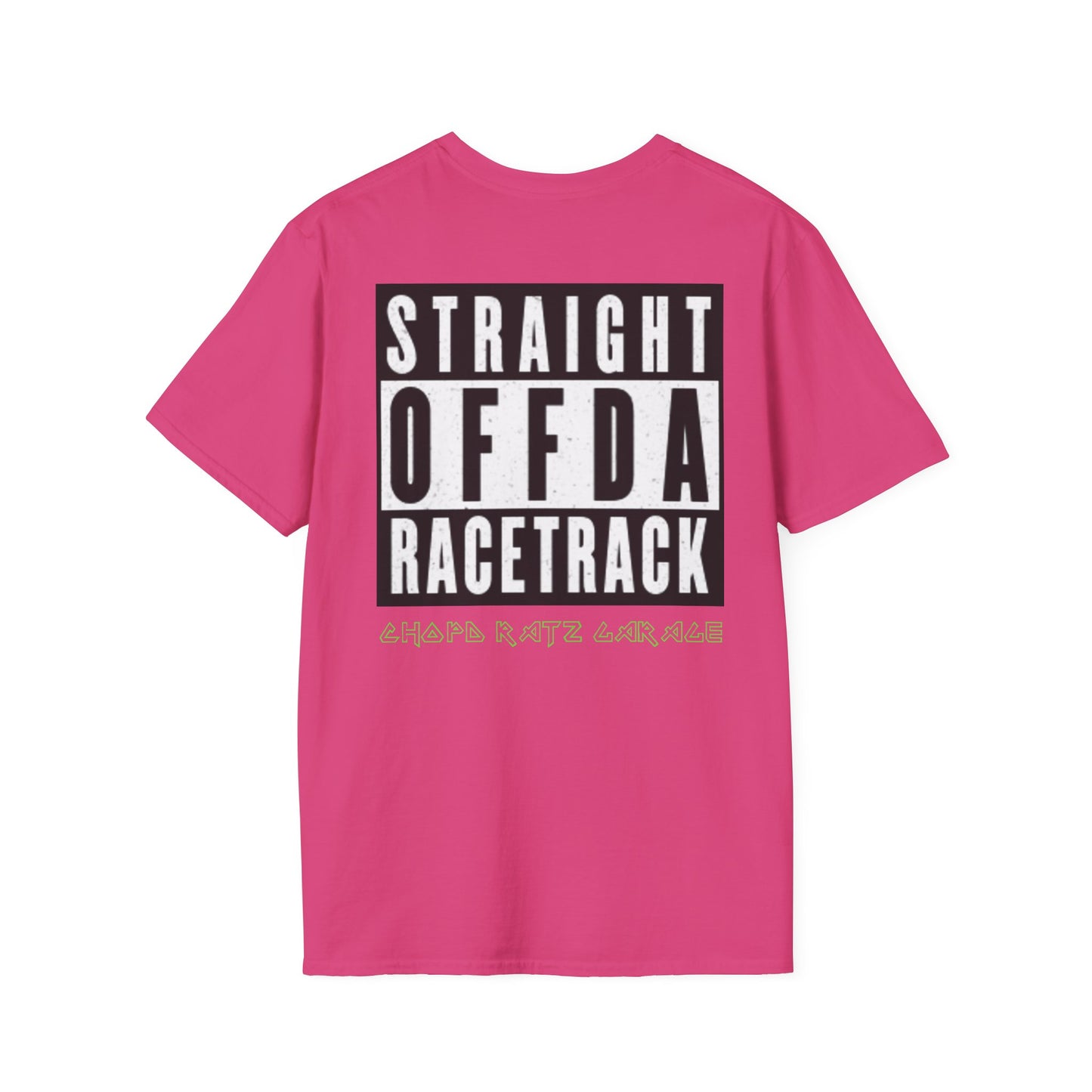 OFF THE RACE TRACK Unisex Softstyle Shirt - Chop'D Ratz Garage