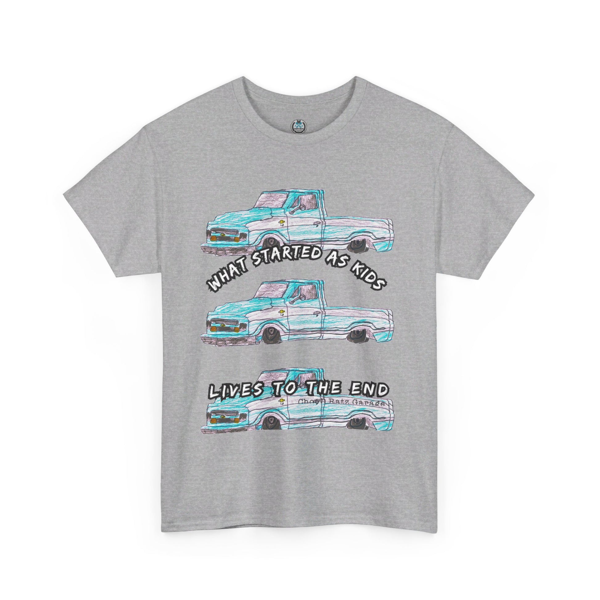 Easton's C10 Artwork Unisex Tee *COLORS* - Chop'D Ratz Garage