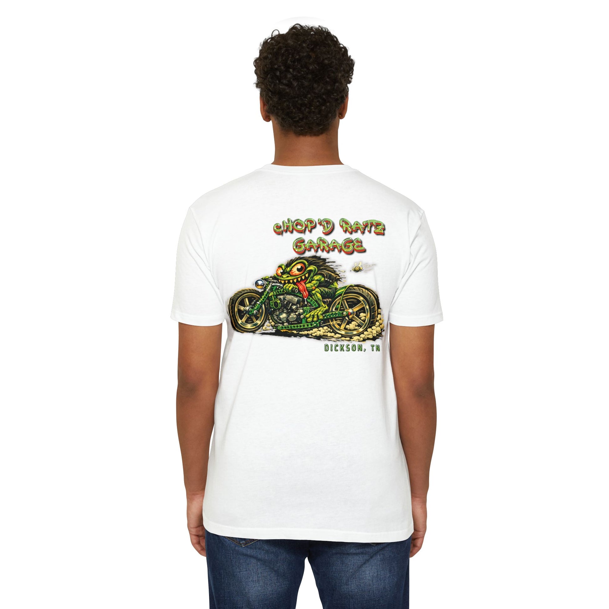RIVVIT Frog Motorcycle T-Shirt — "Chop'D Ratz Garage" Vintage Tee - Chop'D Ratz Garage
