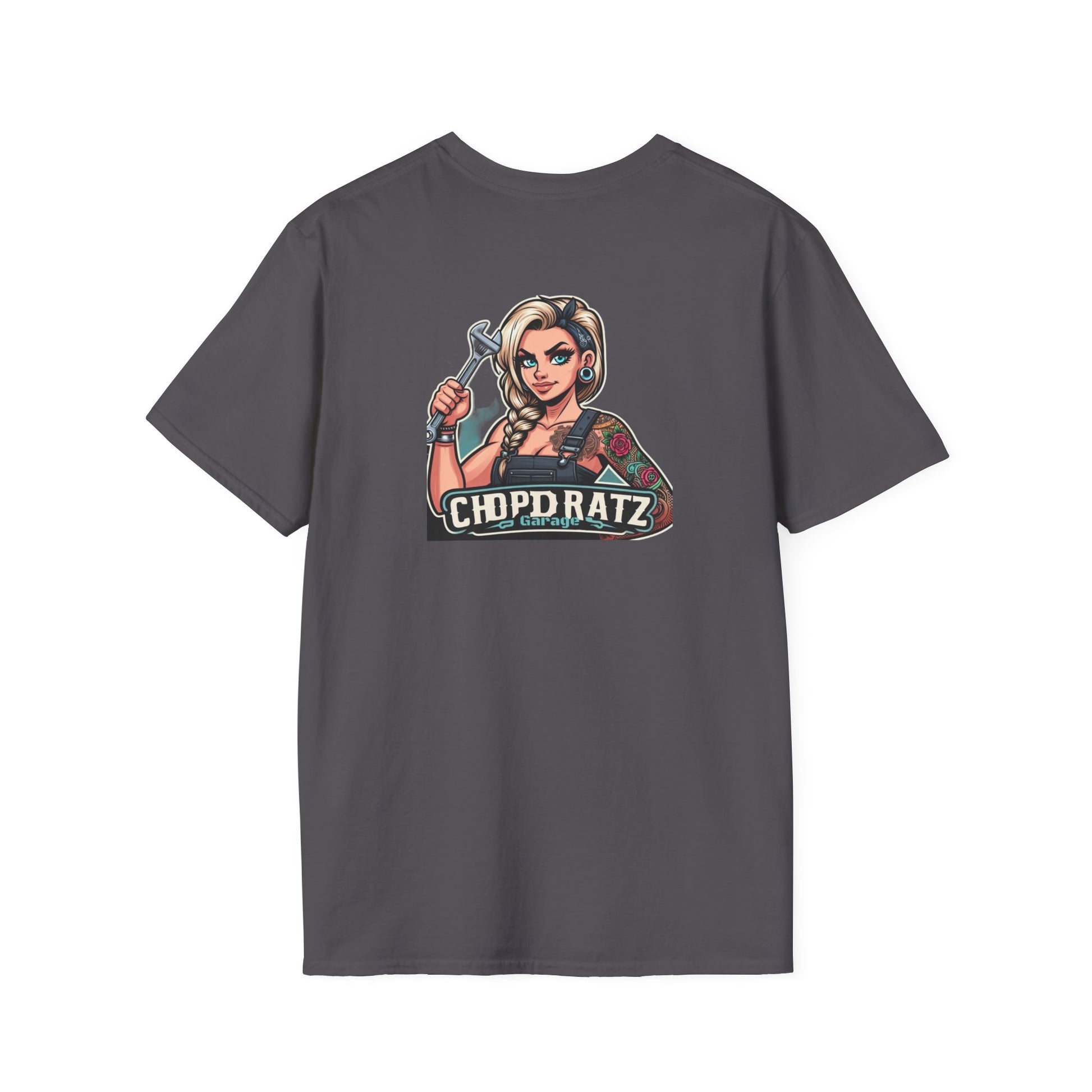 CHOPD RATZ Boss Lady Unisex Softstyle T-Shirt - Chop'D Ratz Garage