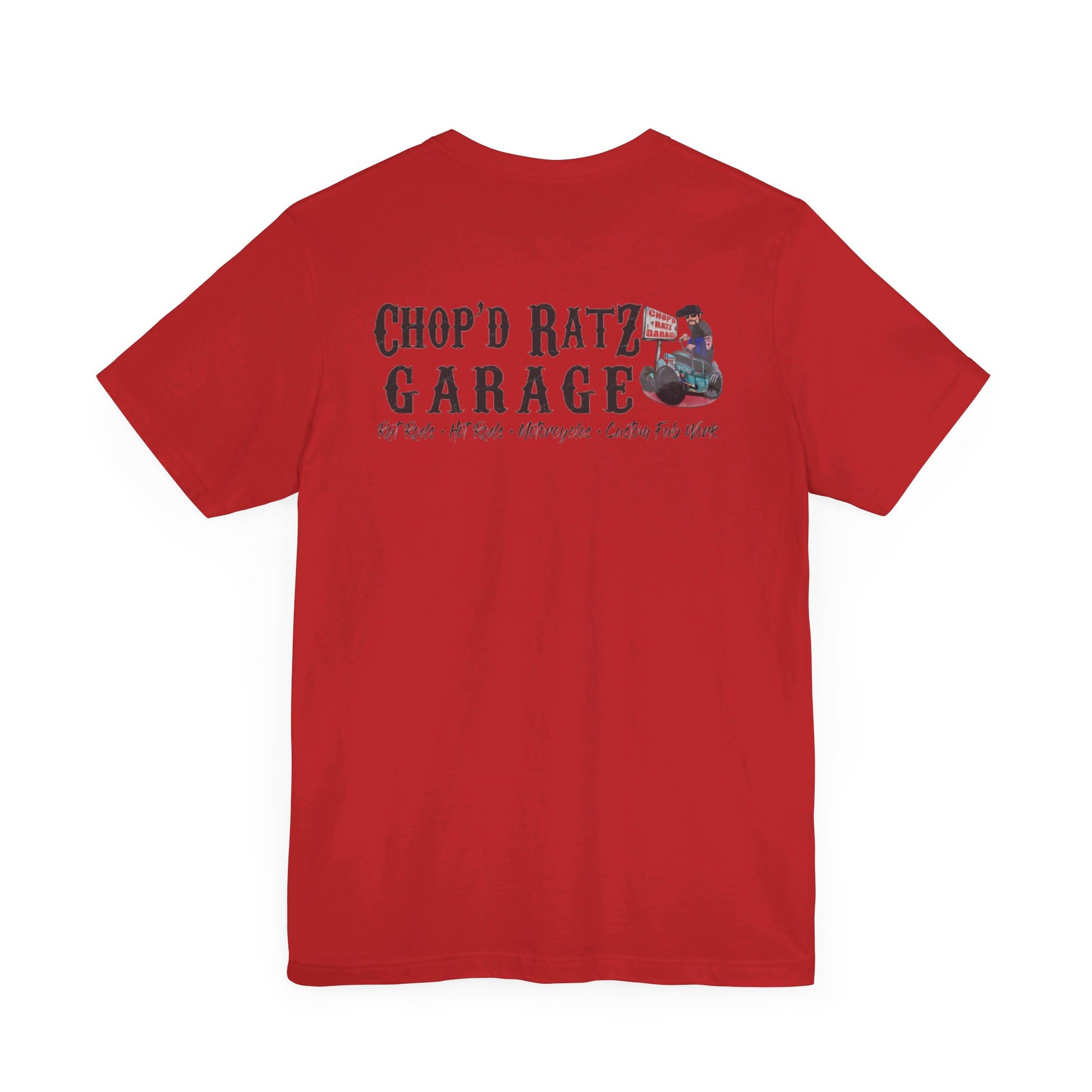 OG ChopD Ratz Garage Unisex Short Sleeve Tee - Chop'D Ratz Garage