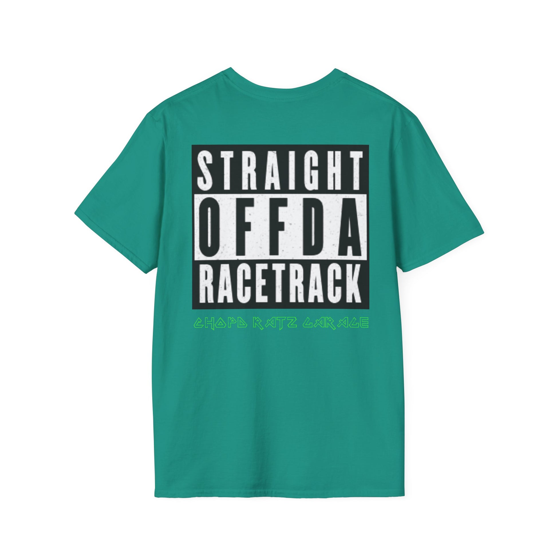 OFF THE RACE TRACK Unisex Softstyle Shirt - Chop'D Ratz Garage