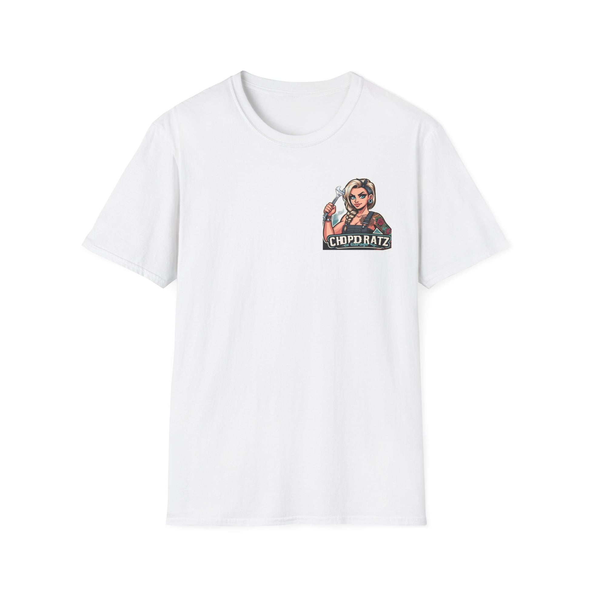 CHOPD RATZ Boss Lady Unisex Softstyle T-Shirt - Chop'D Ratz Garage