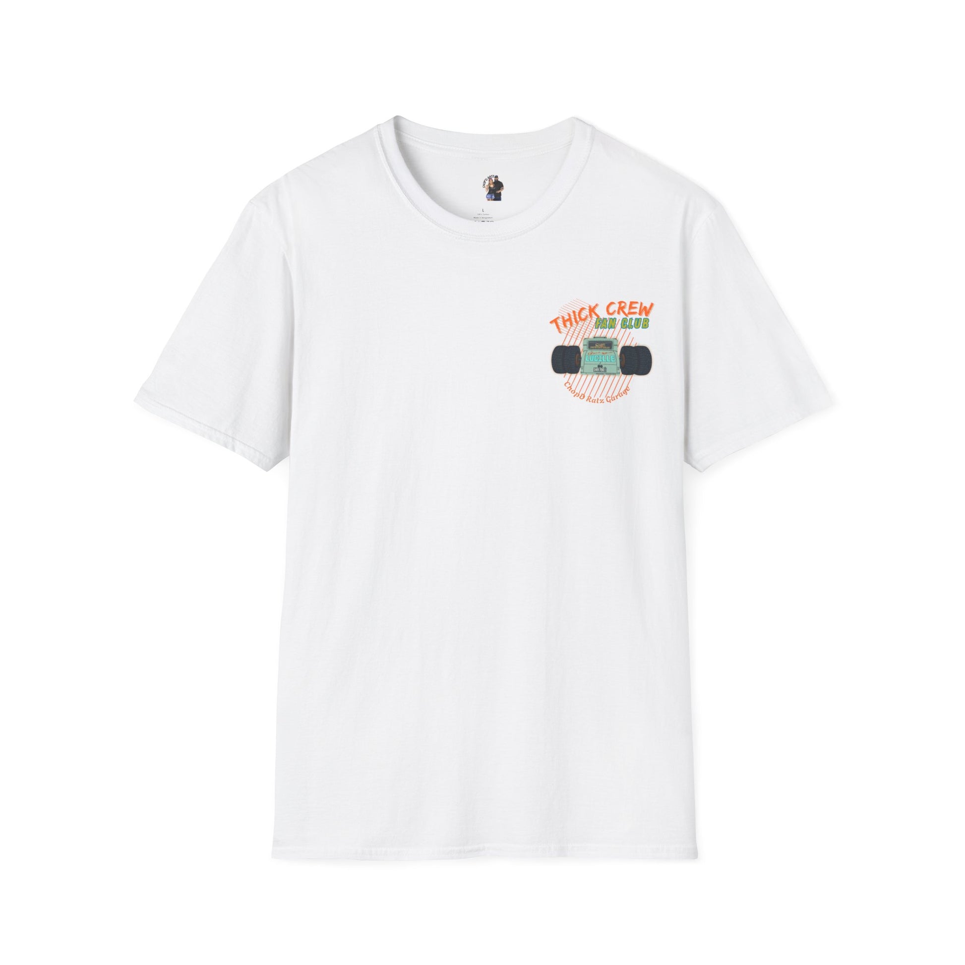 Thick Crew Fan Club T-Shirt — Vintage Hot Rod Truck Graphic Shirt - Chop'D Ratz Garage