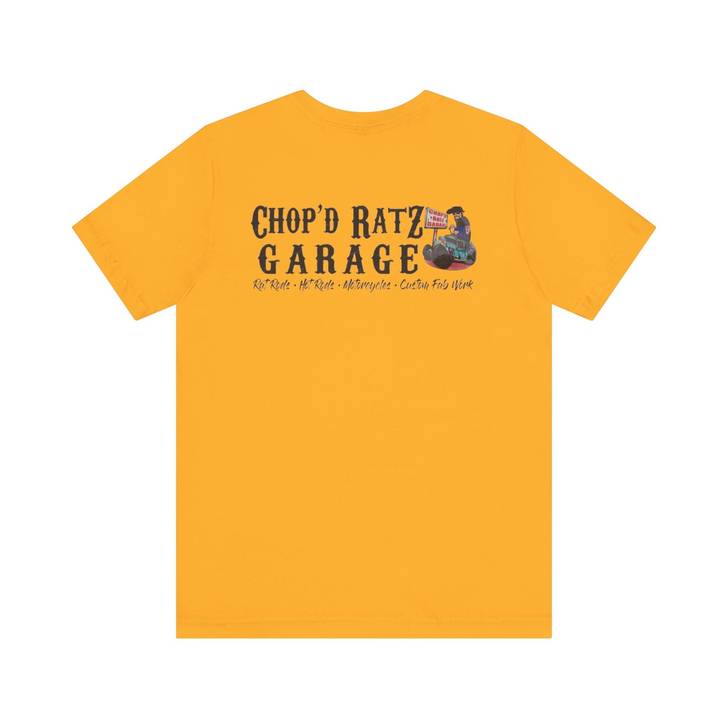 OG ChopD Ratz Garage Unisex Short Sleeve Tee - Chop'D Ratz Garage