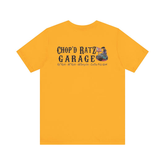 OG ChopD Ratz Garage Unisex Short Sleeve Tee - Chop'D Ratz Garage