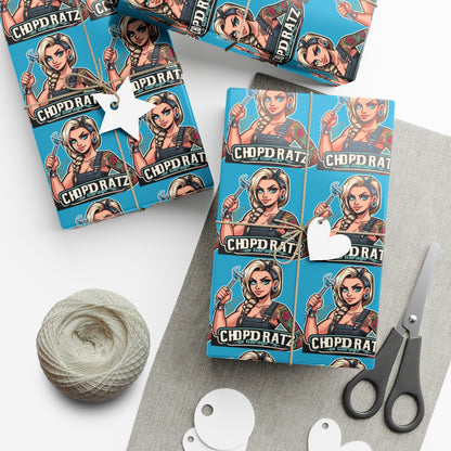 CRG Boss Lady Gift Wrap Paper - Chop'D Ratz Garage