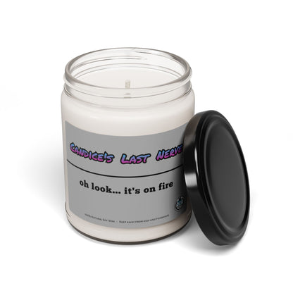 PERSONALIZED Last Nerve Candle, Funny Candle, Custom Name Candle, Funny Gift, Mom Gift, Scented Soy Candle, 9oz - Chop'D Ratz Garage