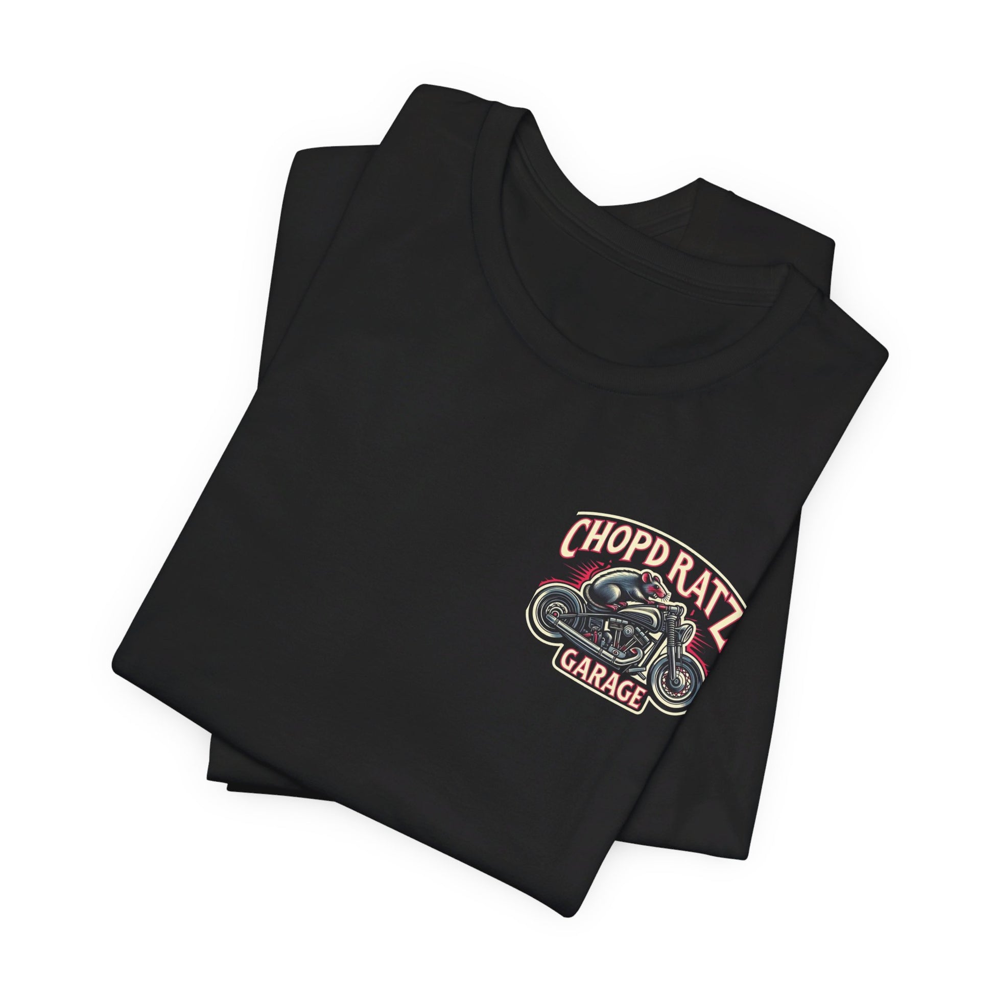 *BLACK* MOTORHEAD Unisex Jersey Short Sleeve Tee - Chop'D Ratz Garage