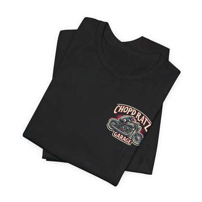 *BLACK* MOTORHEAD Unisex Jersey Short Sleeve Tee - Chop'D Ratz Garage
