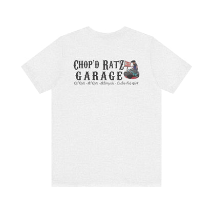 OG ChopD Ratz Garage Unisex Short Sleeve Tee - Chop'D Ratz Garage