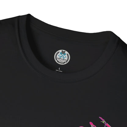 OLD SCHOOL COOL Unisex Softstyle T-Shirt BLACK - Chop'D Ratz Garage