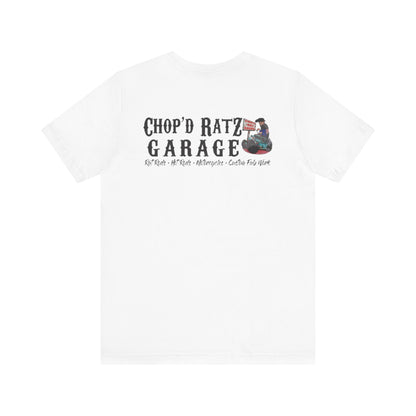 OG ChopD Ratz Garage Unisex Short Sleeve Tee - Chop'D Ratz Garage
