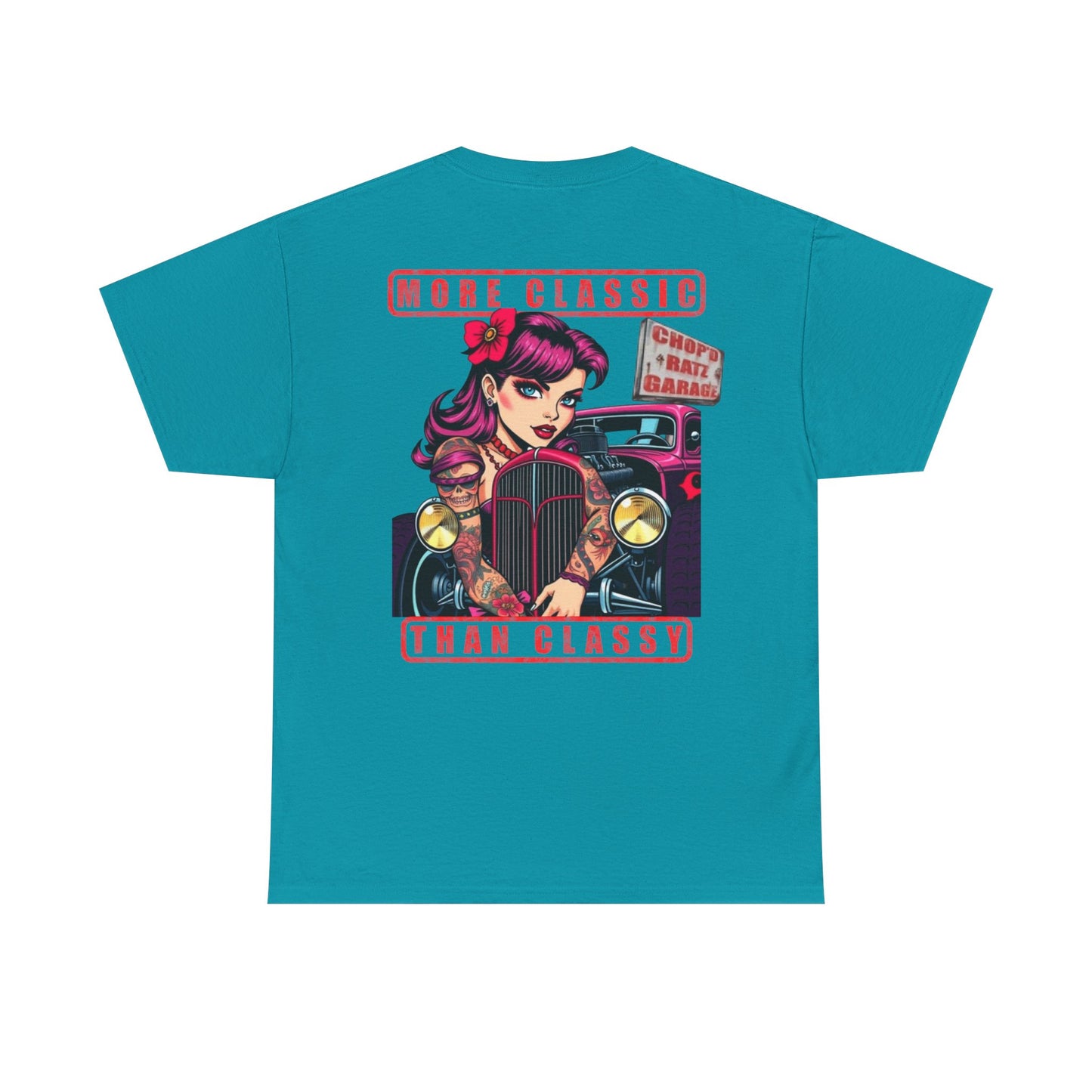 MORE CLASSIC RAT CHICK Shirt - Chop'D Ratz Garage