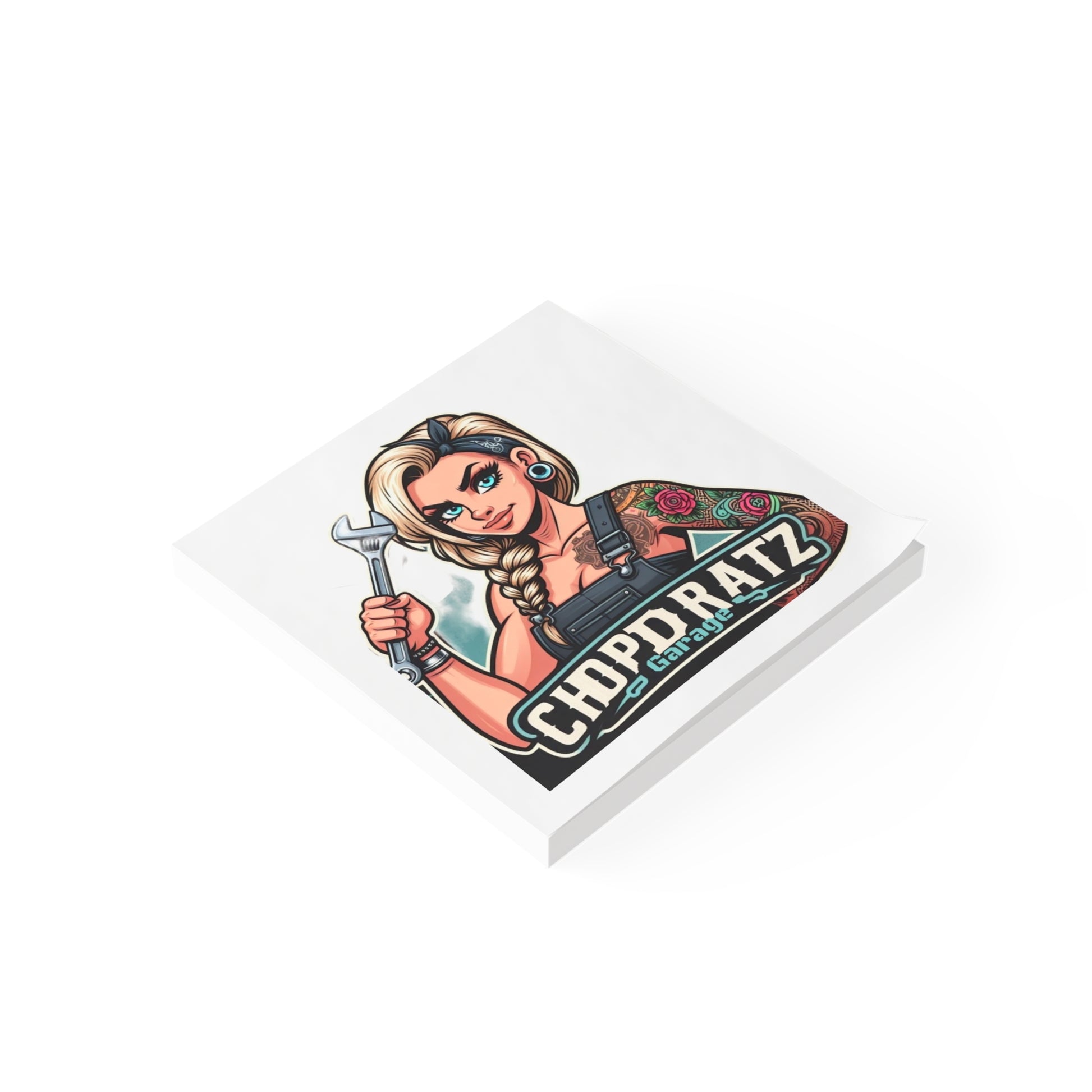 CRG Boss Lady Post-it® Note Pads - Chop'D Ratz Garage