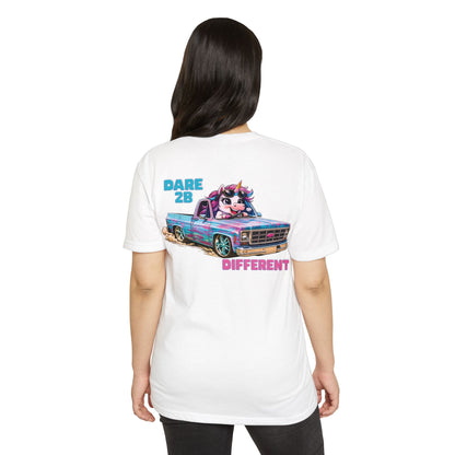 DARE 2B DIFFERENT SQUAREBARBIE Truck T-Shirt — C10 Tee - Chop'D Ratz Garage
