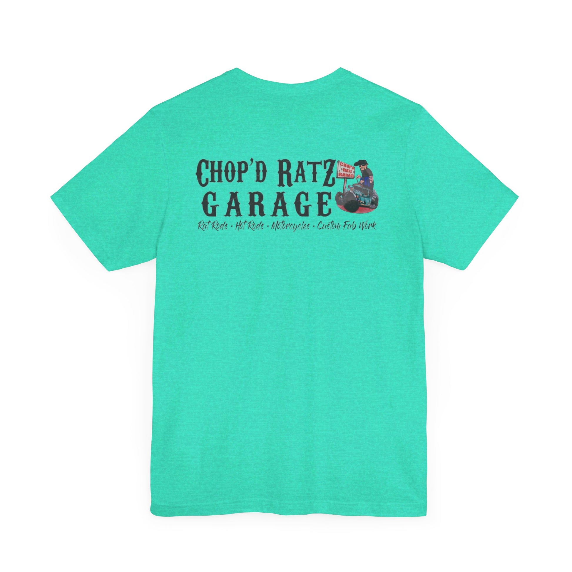 OG ChopD Ratz Garage Unisex Short Sleeve Tee - Chop'D Ratz Garage