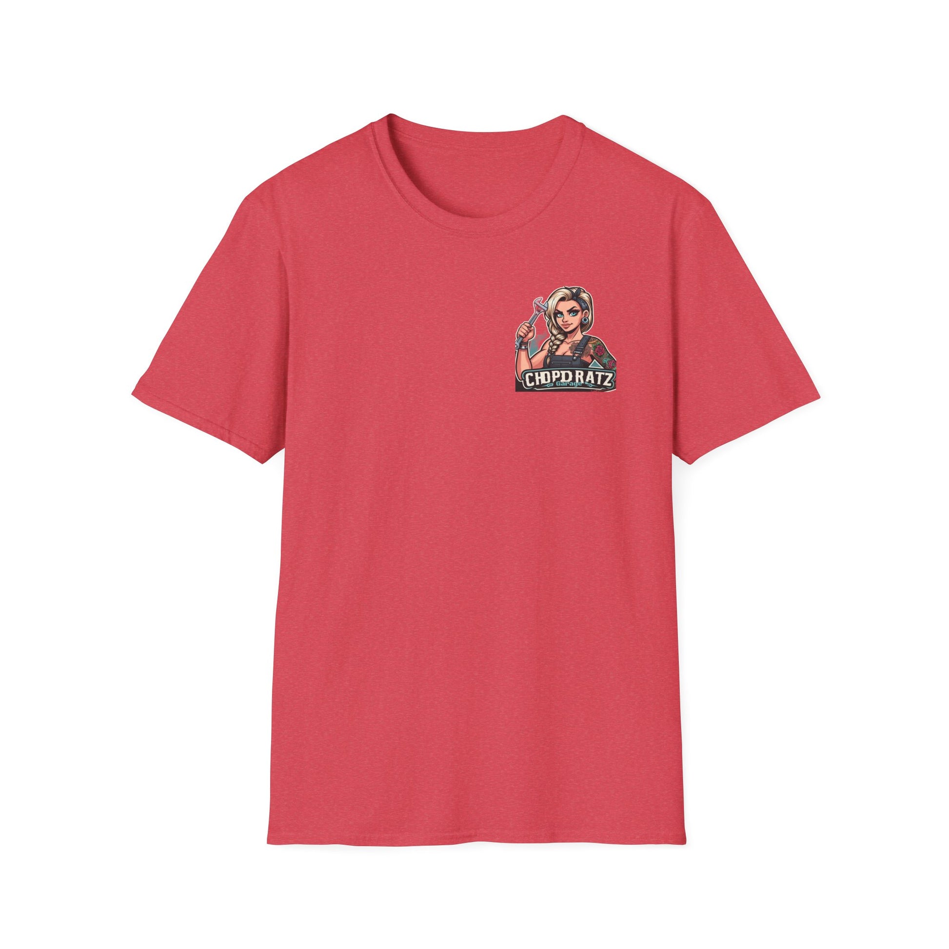 CHOPD RATZ Boss Lady Unisex Softstyle T-Shirt - Chop'D Ratz Garage