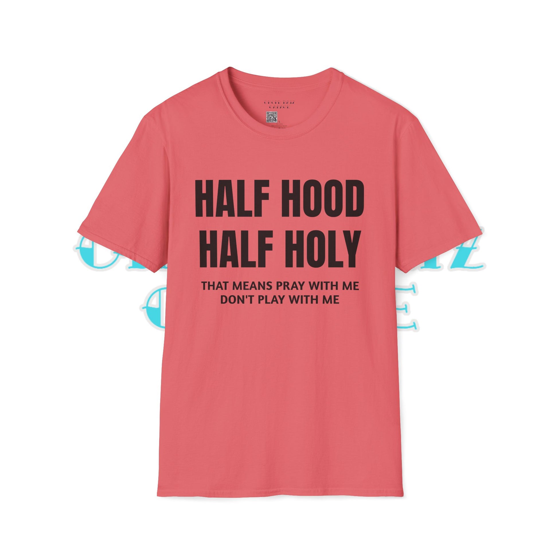 HALF HOOD HALF HOLY Unisex T-Shirt SALE - Chop'D Ratz Garage