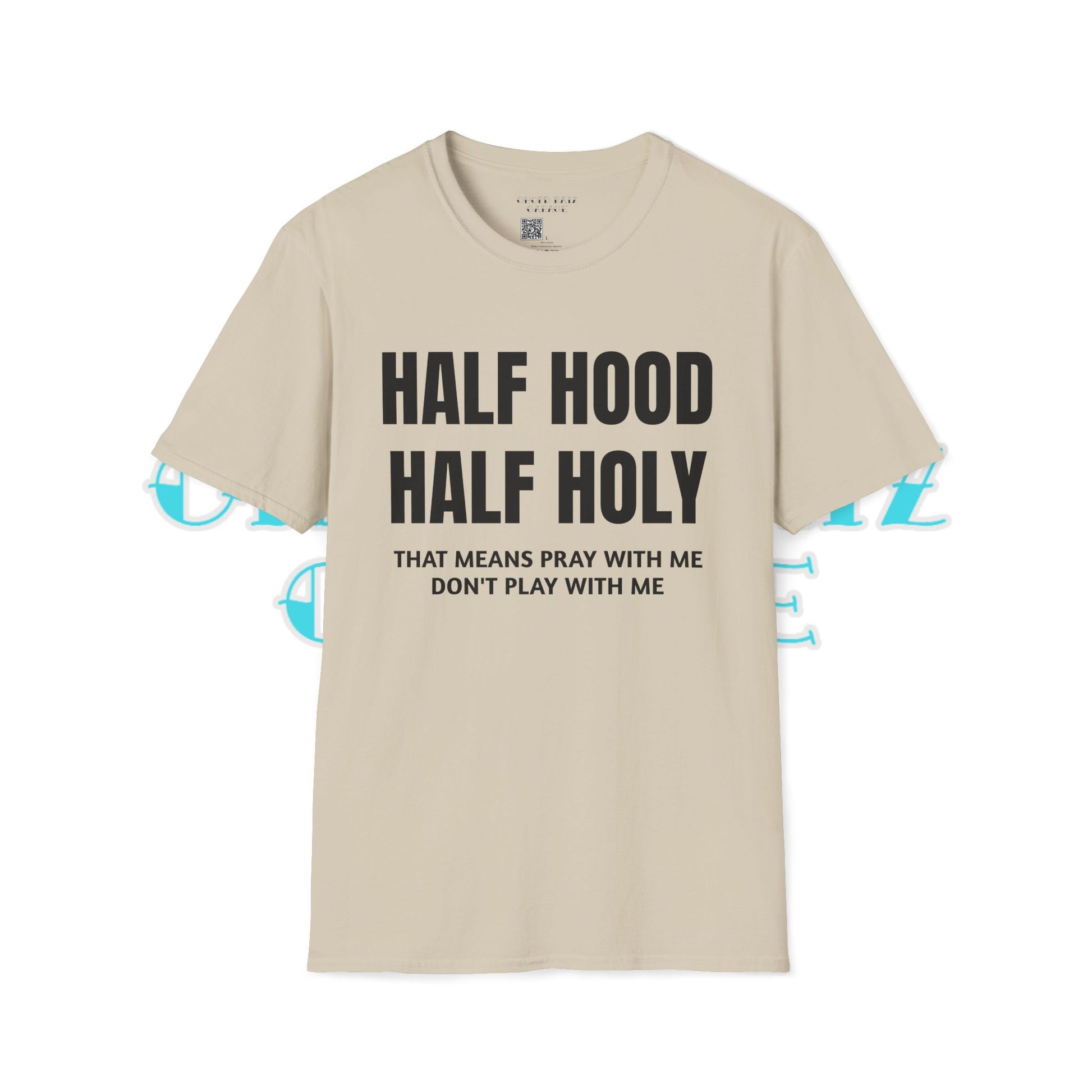 HALF HOOD HALF HOLY Unisex T-Shirt SALE - Chop'D Ratz Garage