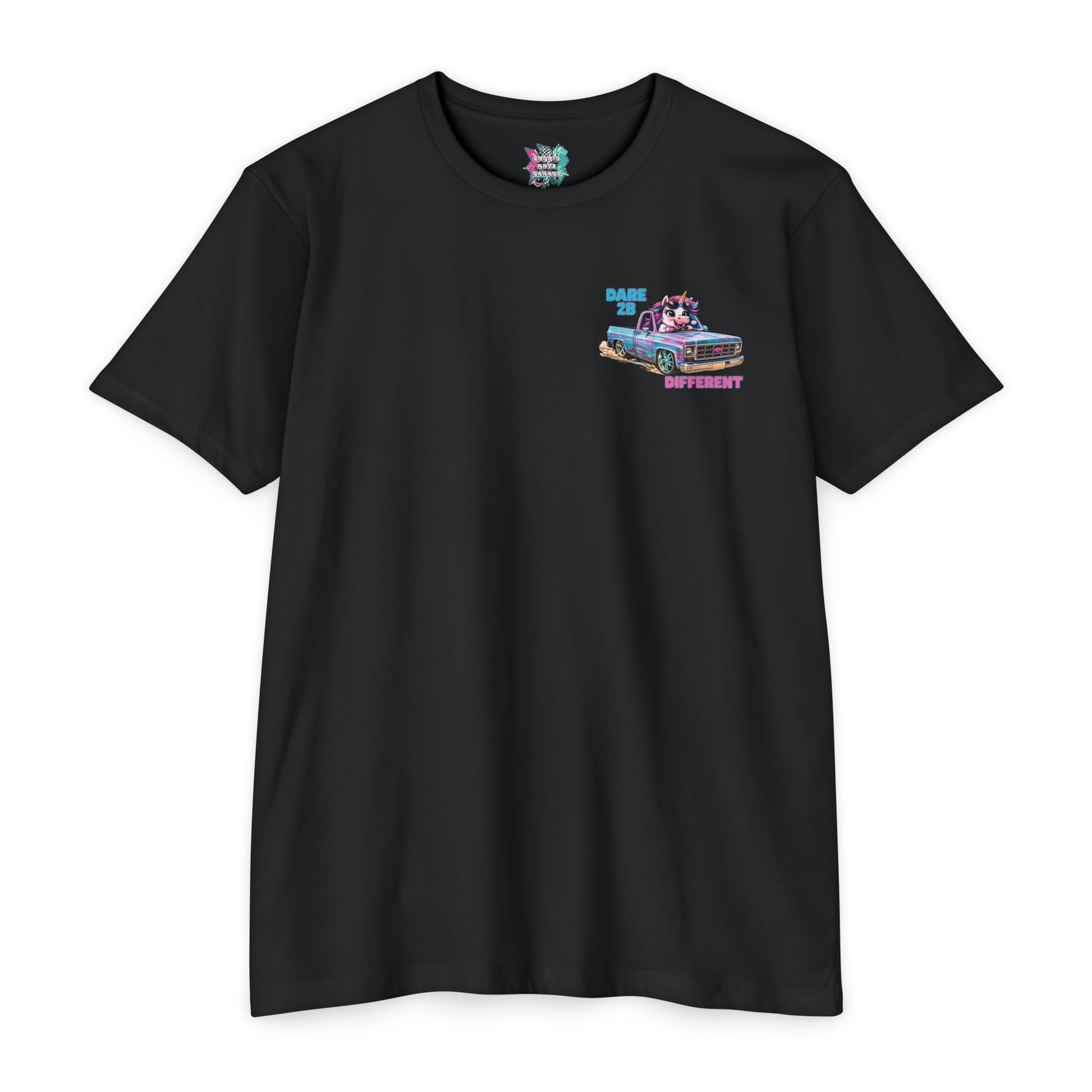 DARE 2B DIFFERENT SQUAREBARBIE Truck T-Shirt — C10 Tee - Chop'D Ratz Garage