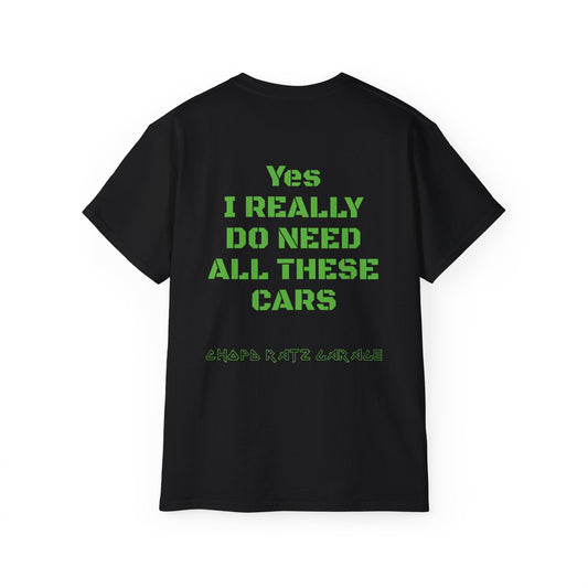 ALL THESE CARS Unisex Ultra Cotton Shirt - Chop'D Ratz Garage