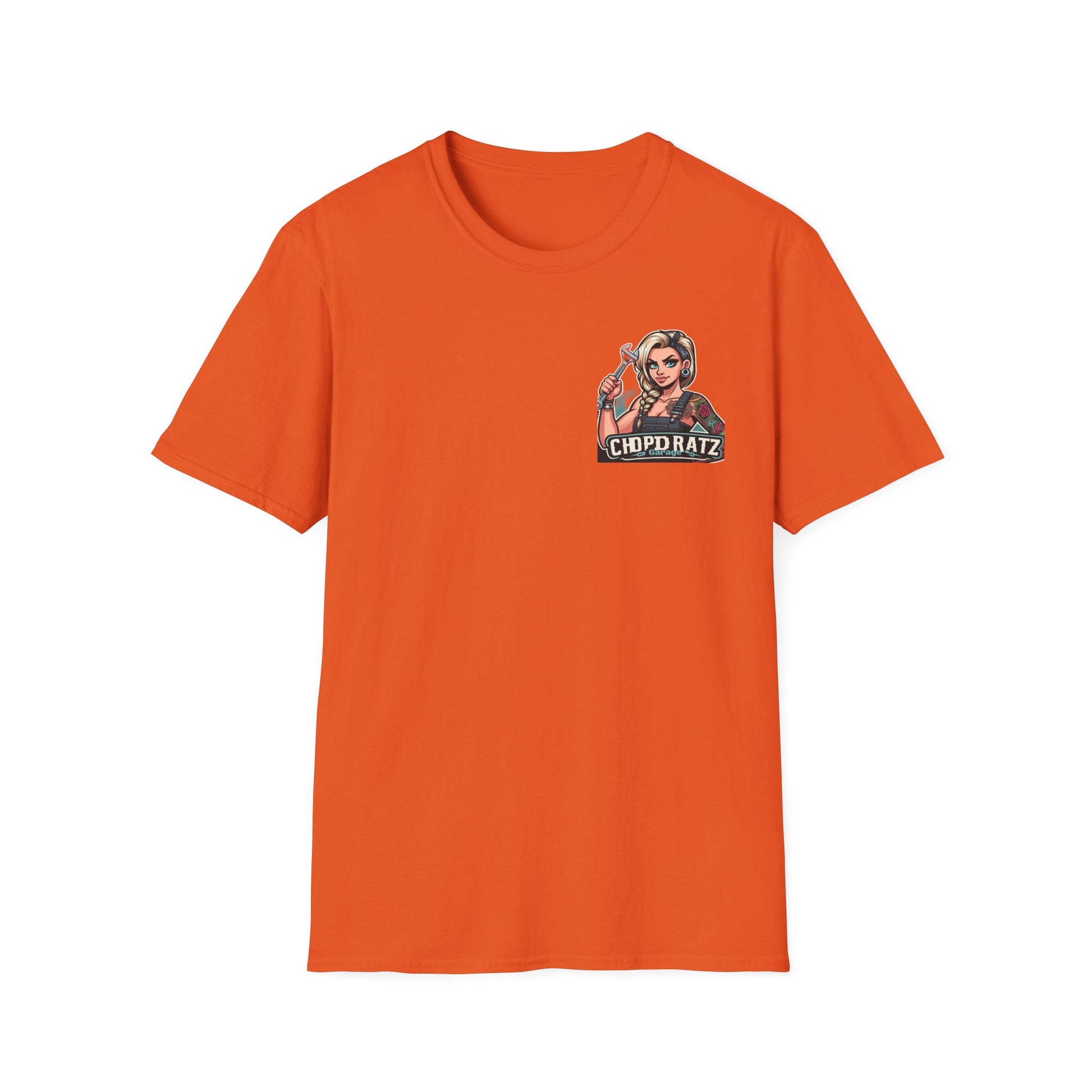 CHOPD RATZ Boss Lady Unisex Softstyle T-Shirt - Chop'D Ratz Garage