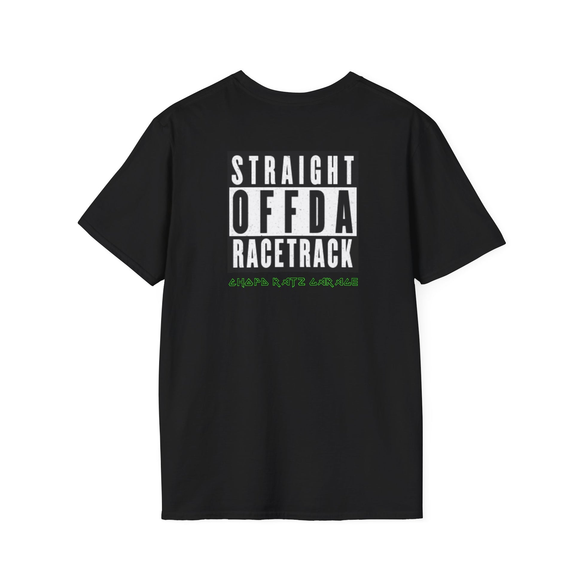 OFF THE RACE TRACK Unisex Softstyle Shirt - Chop'D Ratz Garage